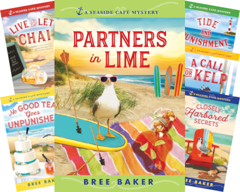 Seaside Cafe Mysteries by Bree Baker aka Julie Anne Lindsey